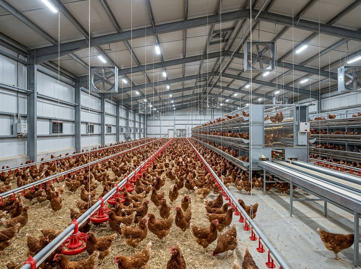Modern Poultry Production Farm in Ceeldaahir
